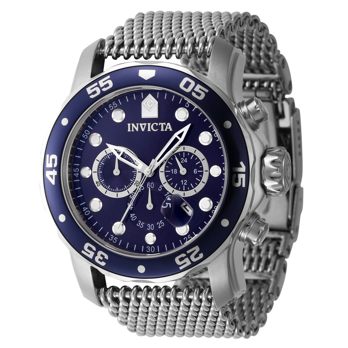 Invicta Pro Diver Blue Dial Mens Quartz Watch - 47237