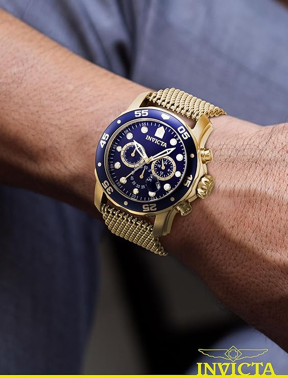 Invicta Pro Diver Analog Blue Dial Mens Watch - 47239