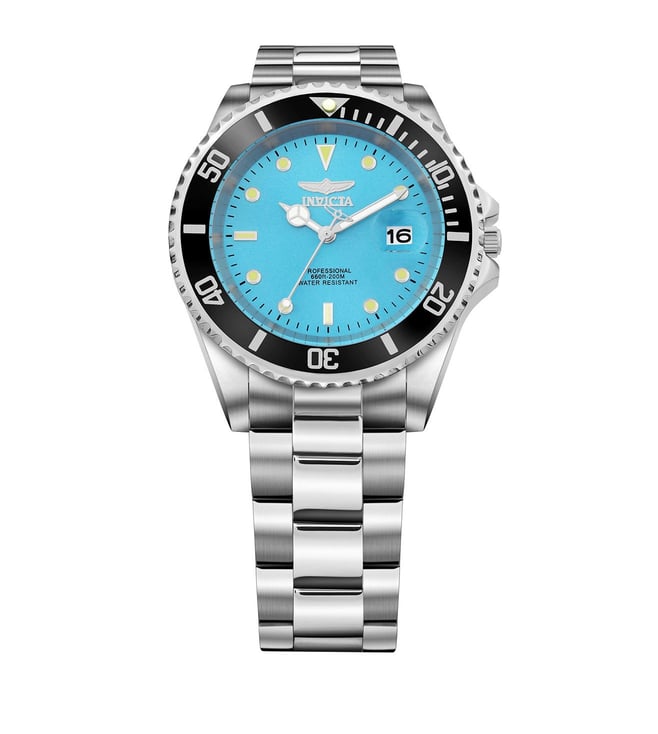 Invicta Pro Diver Blue Dial Mens Quartz Watch - 47356