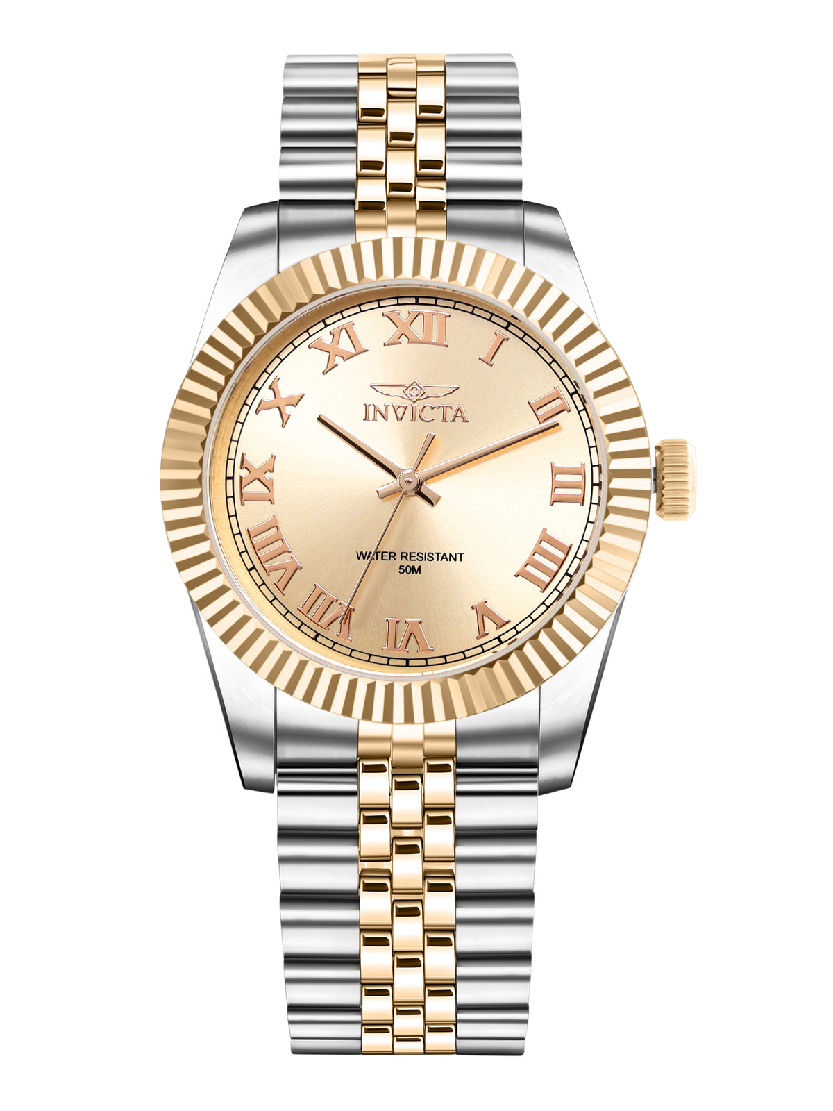 Invicta Specialty Quartz Caliber PC21 Movement Gold Dial Analog Watch For - Ladies 47416