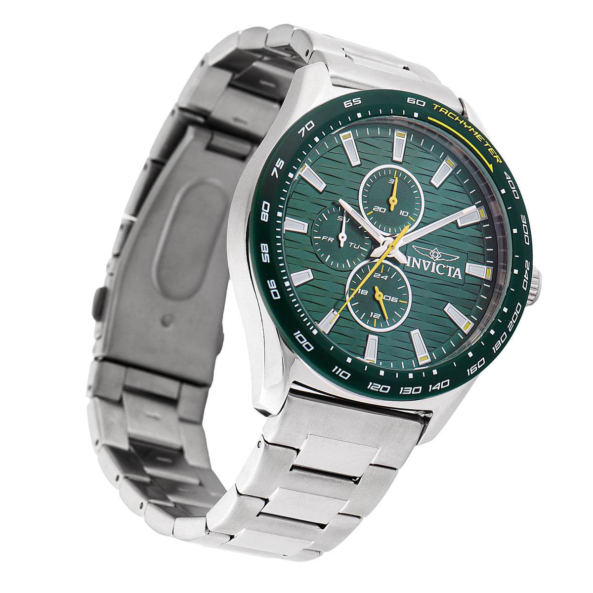 Invicta Racing Green Dial Mens Quartz Watch - 47549