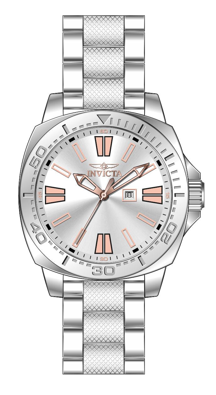 Invicta Analogue Silver Dial Mens Watch-47600