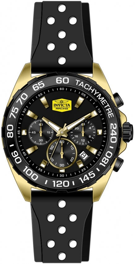 Invicta Racing Quartz Green Dial Analog Watch For Gents - 47769