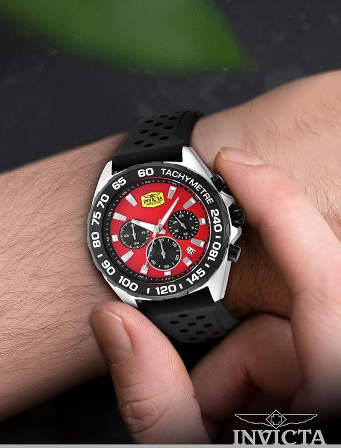 Invicta Invicta Racing Quartz Red Dial Analog Watch For Gents - 47772