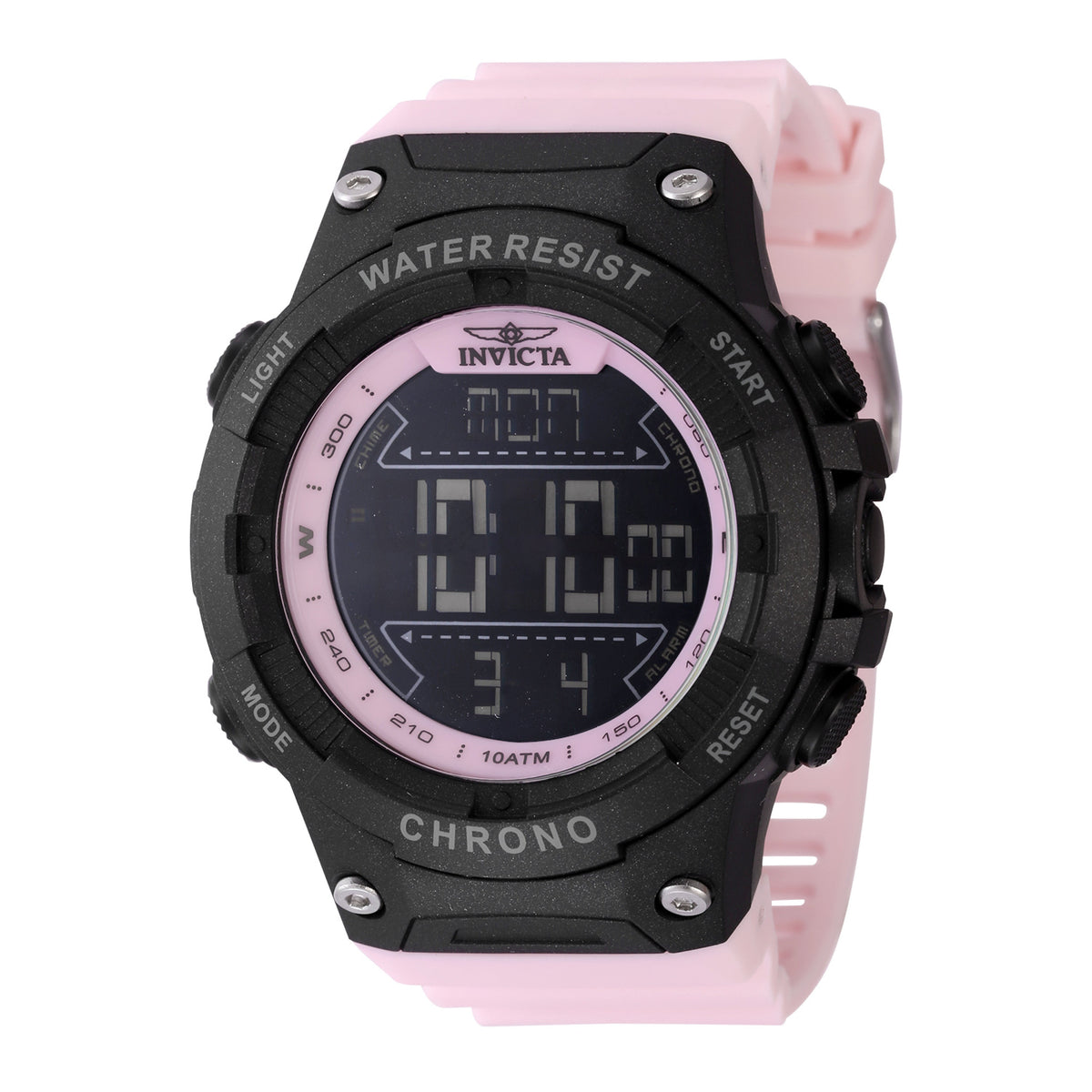 Invicta Racing Digital Quartz Black Dial Mens Watch - 48051