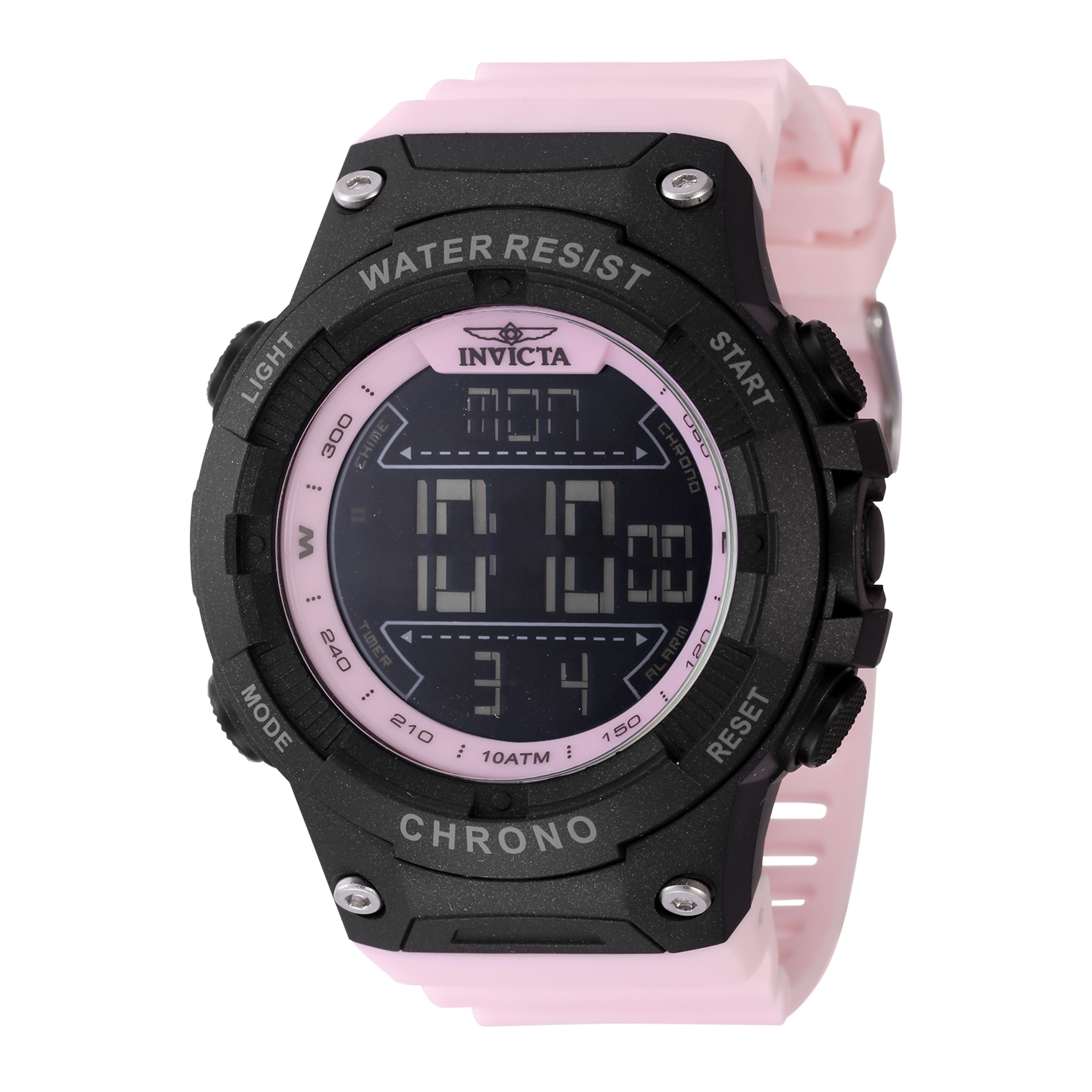 Invicta Racing Digital Quartz Black Dial Men&