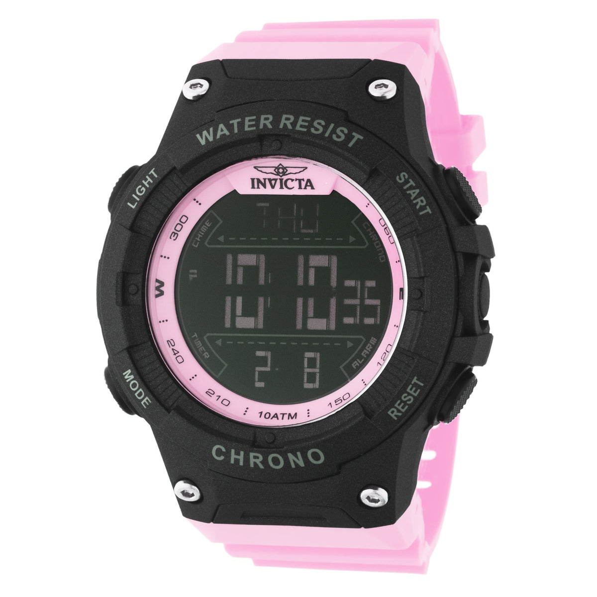 Invicta Racing Digital Quartz Black Dial Mens Watch - 48051