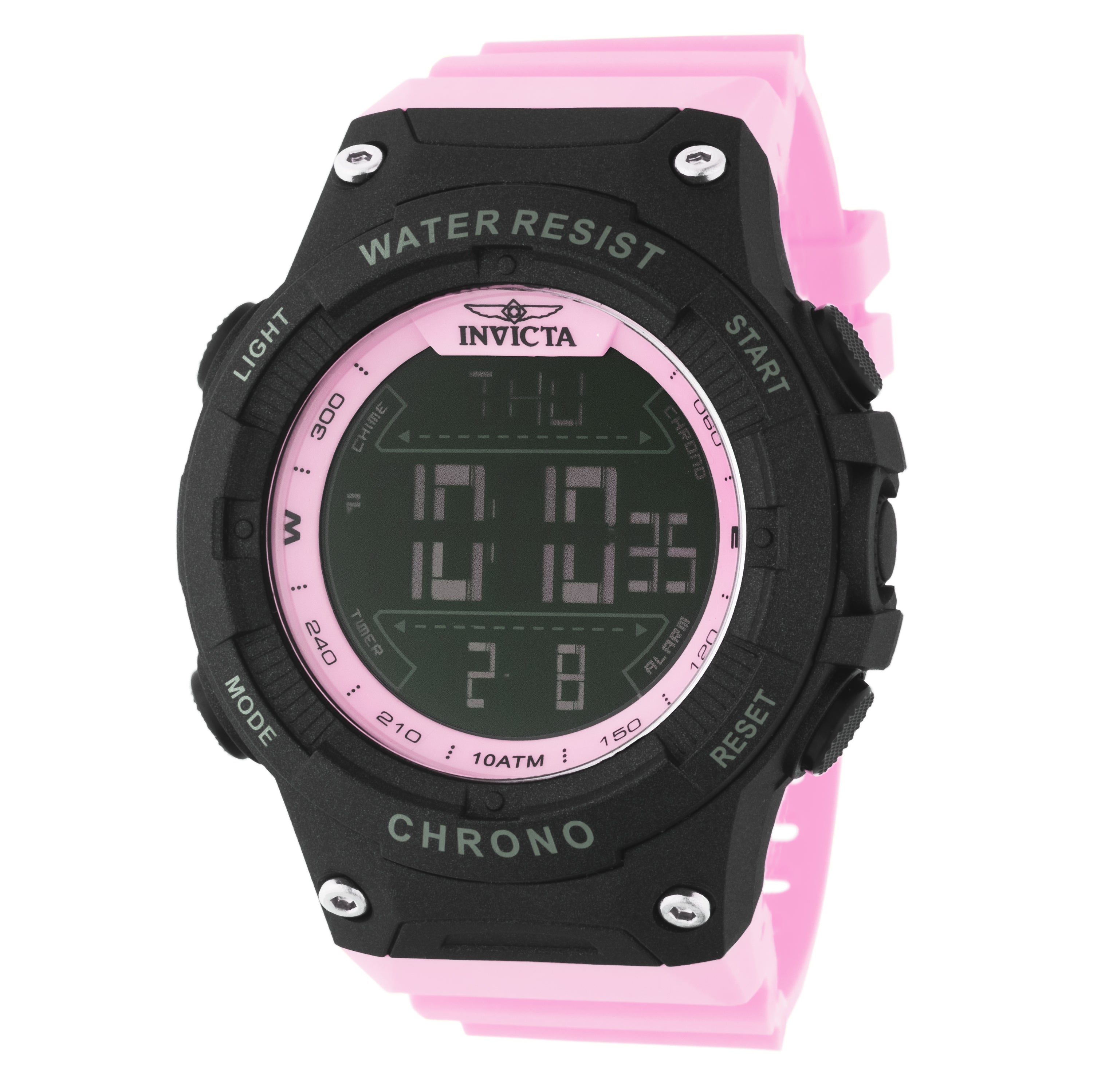Invicta Racing Digital Quartz Black Dial Men&