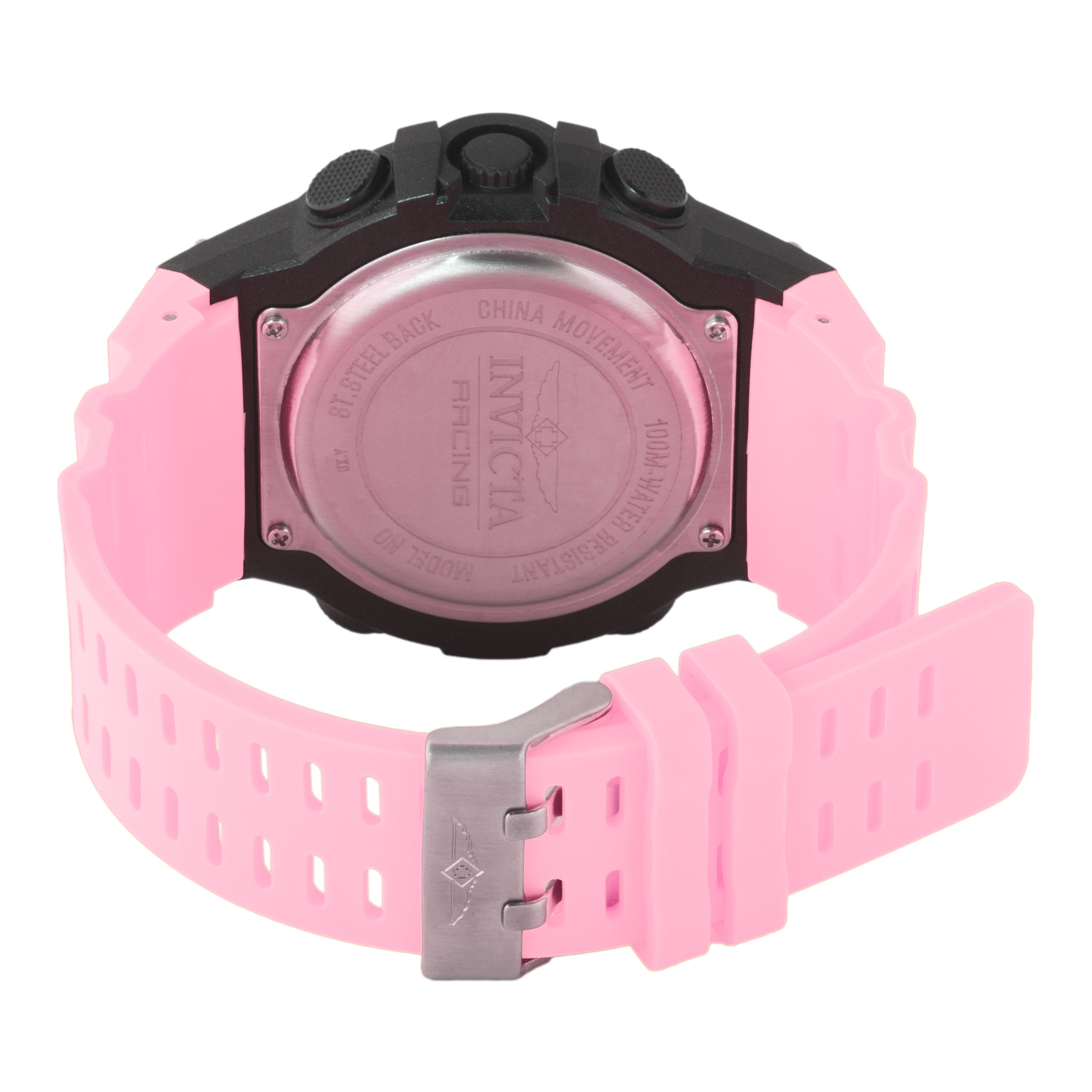 Invicta Racing Digital Quartz Black Dial Men&