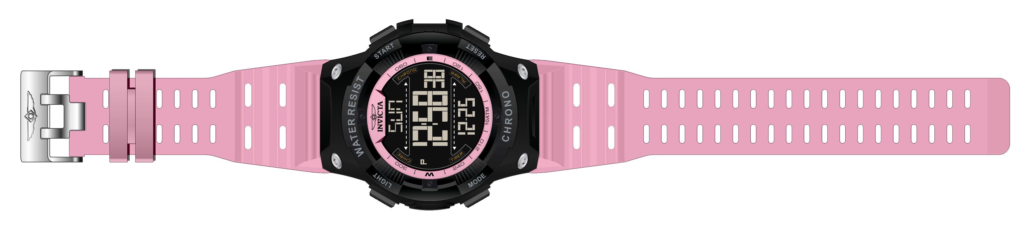 Invicta Racing Digital Quartz Black Dial Men&