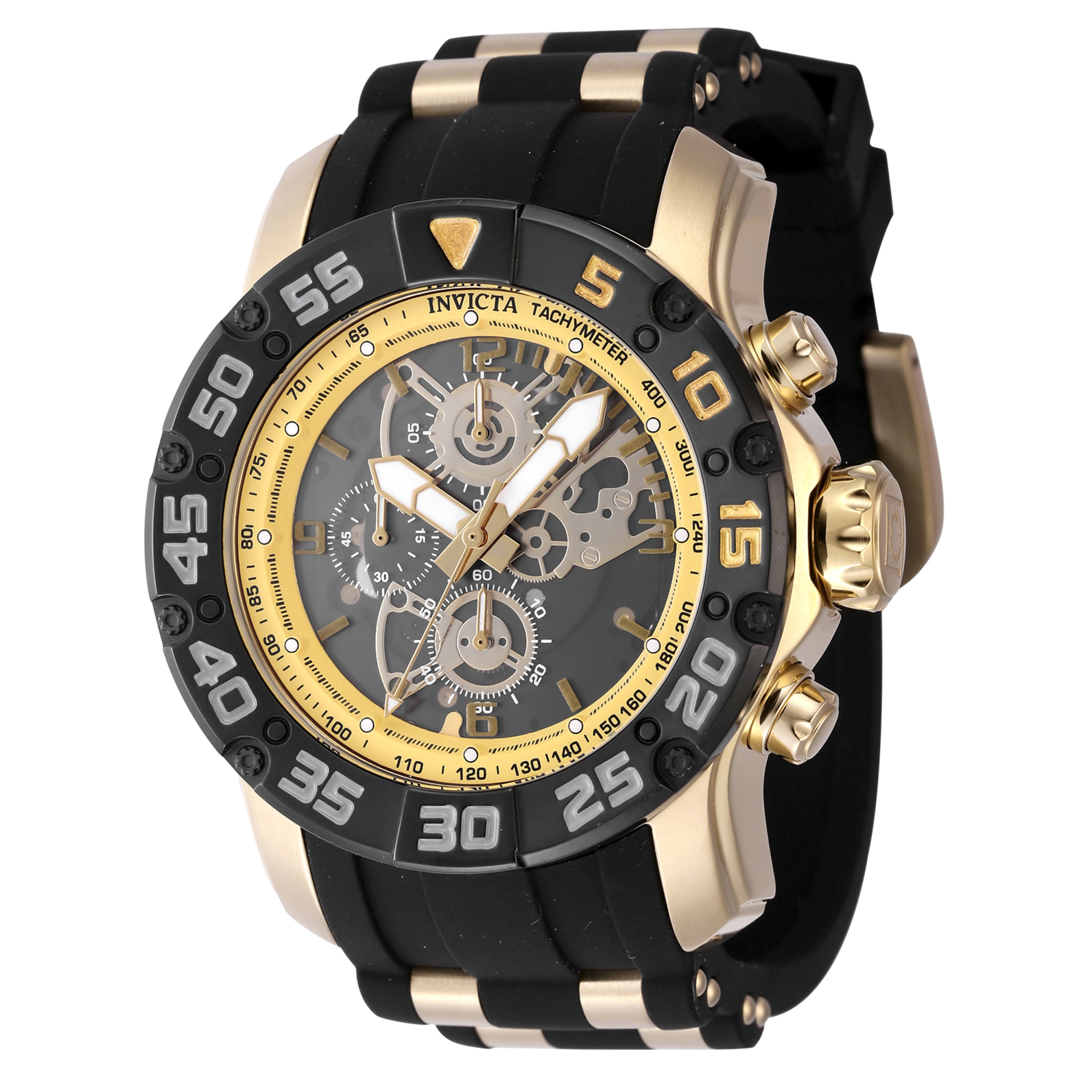 Invicta Invicta Racing Quartz Black Dial Watch For Gents - 48065