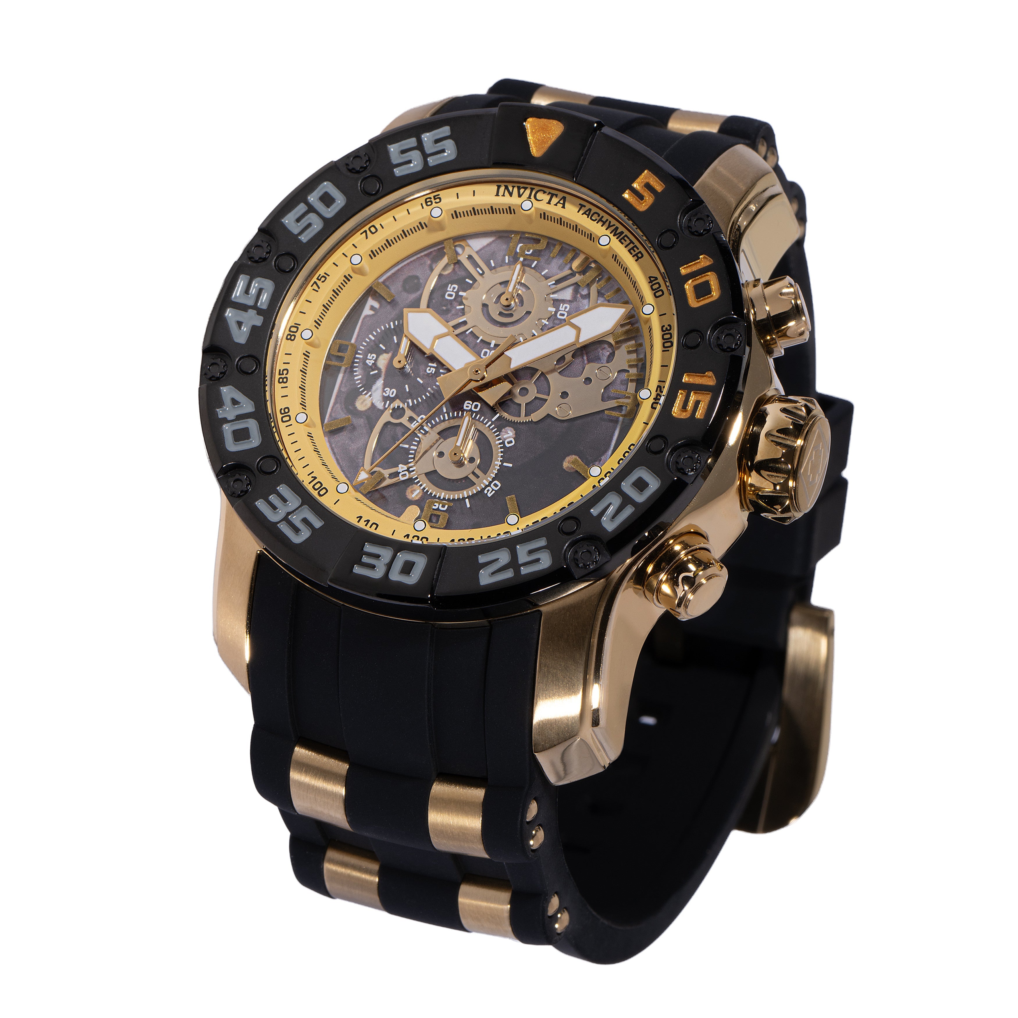 Invicta Invicta Racing Quartz Black Dial Watch For Gents - 48065