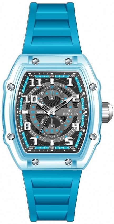 Invicta Racing Quartz Black Dial Analog Watch For Gents - 48444