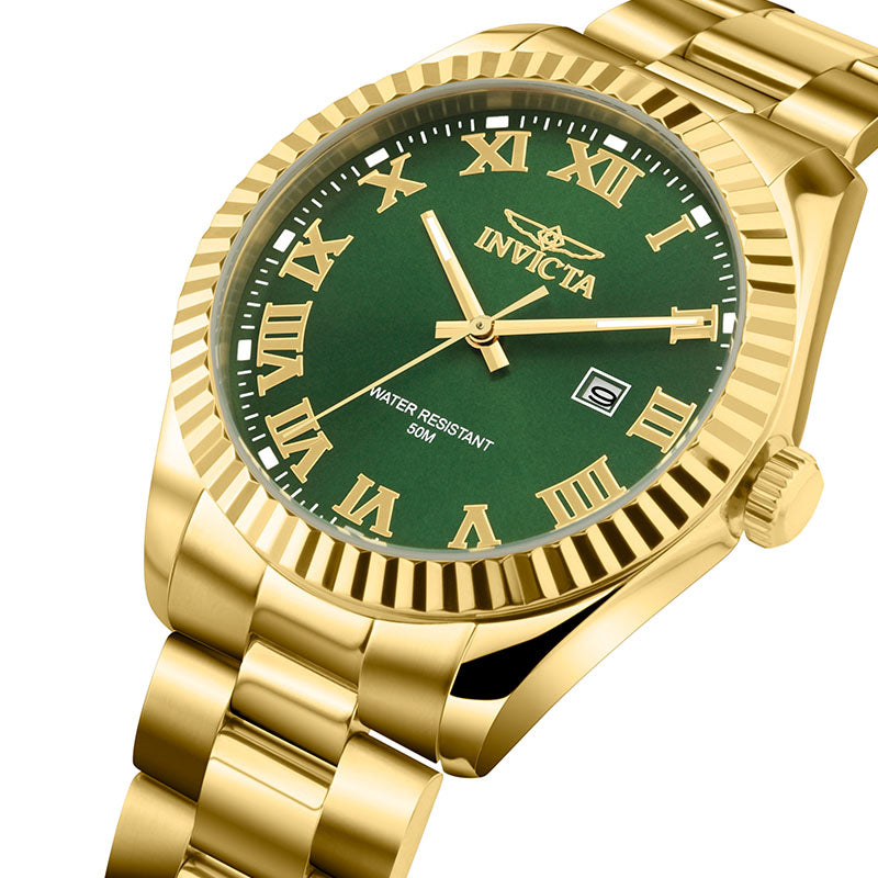 Invicta Specialty Quartz Green Dial Analog Watch for Men - 48548
