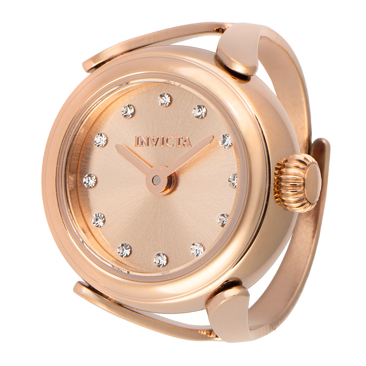 Invicta Rose Gold Finger Ring Watch For - Ladies 48575