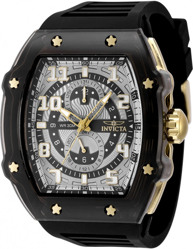 Invicta Invicta Racing Quartz White, Grey Dial Analog Watch For - Gents 48715