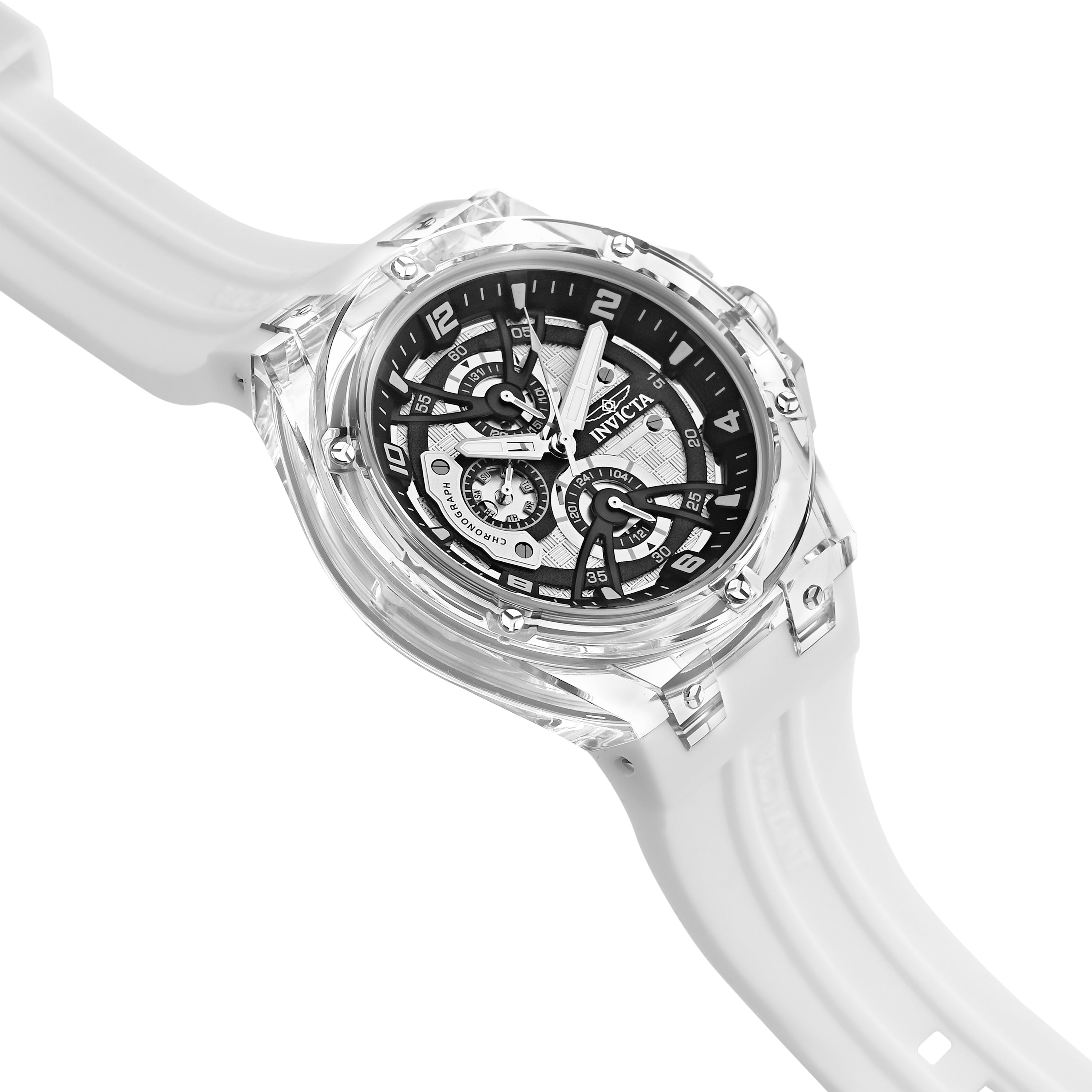 Invicta Invicta Racing Quartz Silver Dial Analog Watch For - Gents 48800