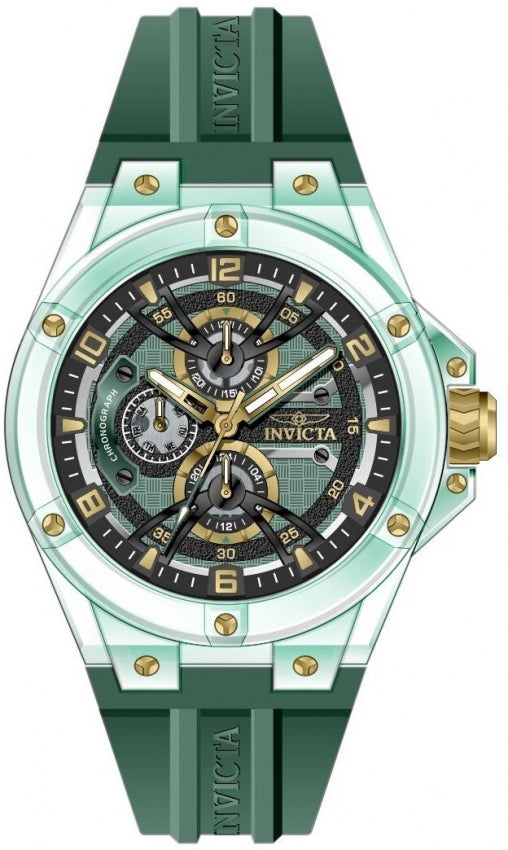 Invicta Invicta Racing Quartz Green Dial Analog Watch For - Gents 48805