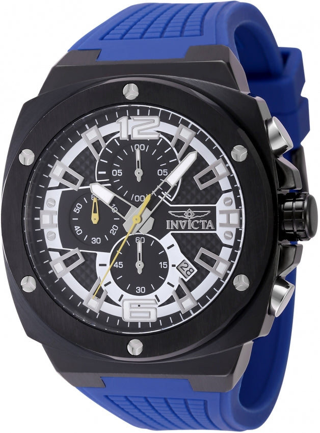 Invicta Racing Quartz Black Dial Analog Watch For Gents - 48879