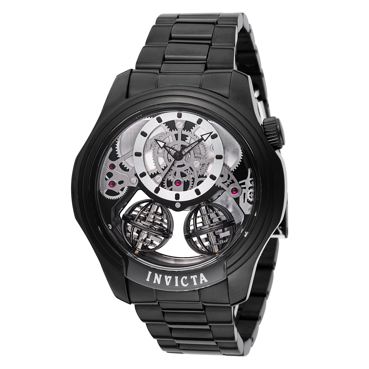 INVICTA Specialty Quartz Movement Black Analog Dial Watch For Gents- 48899