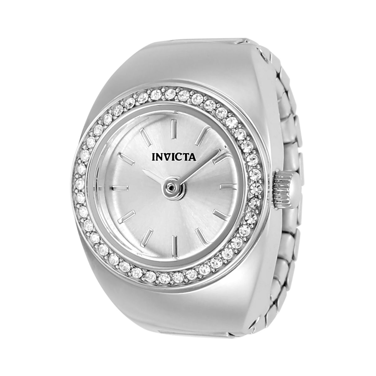 Invicta Silver Finger Ring Watch For - Ladies 48943