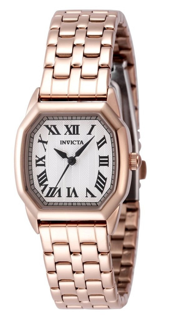 Invicta Wildflower Quartz TMI Caliber PC21J Movement Silver Dial Analog Watch For - Ladies 48960