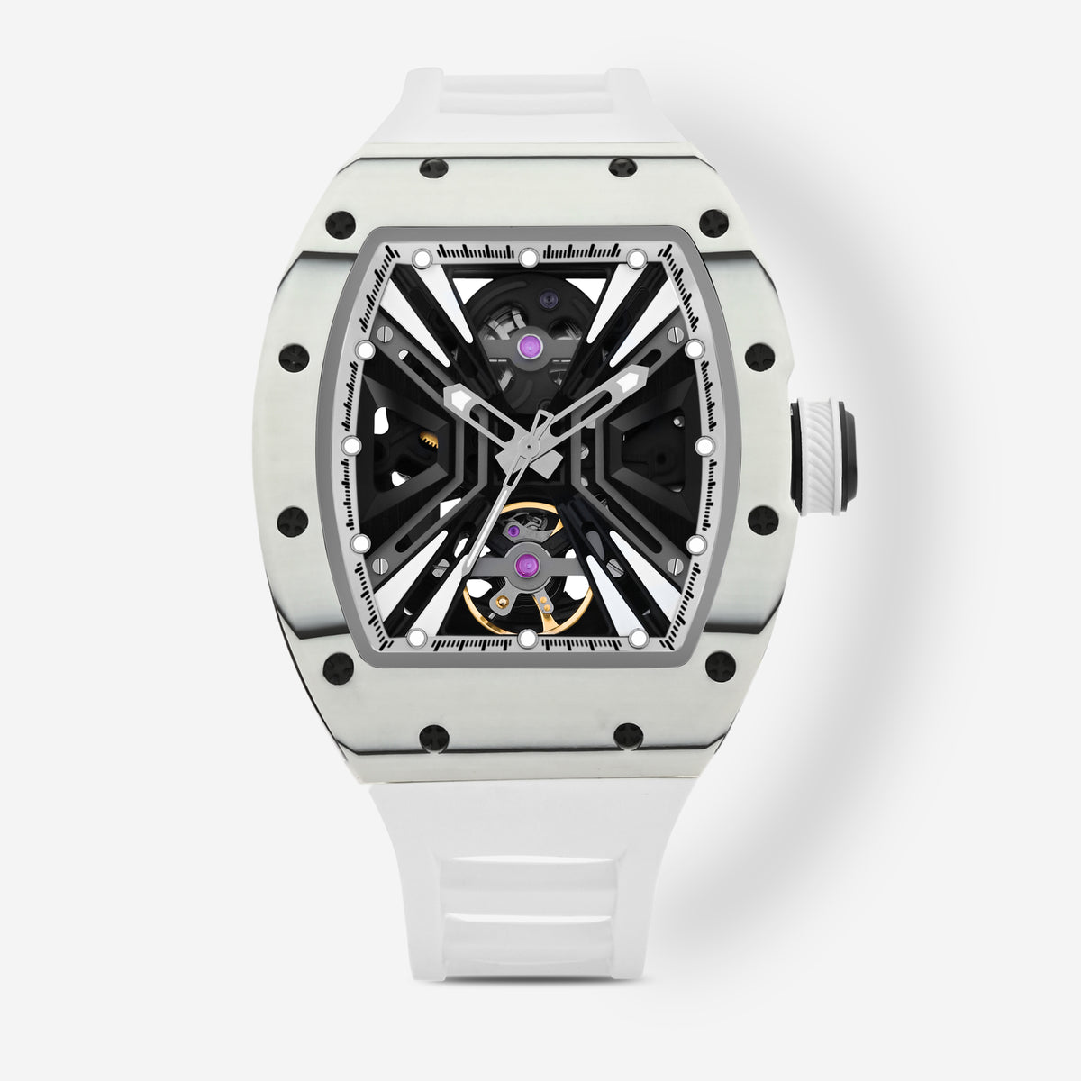 Invicta S1 Rally Automatic White Dial Analog Watch For Gents - 49028