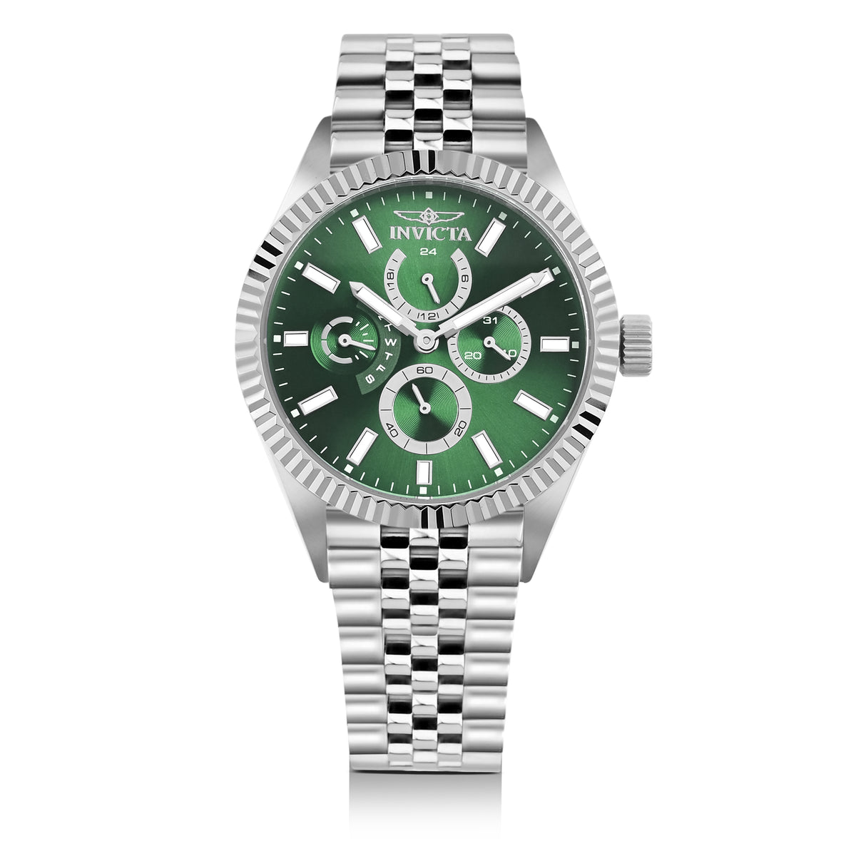 Invicta Specialty Quartz Green Dial Analog Watch For - Gents 49535