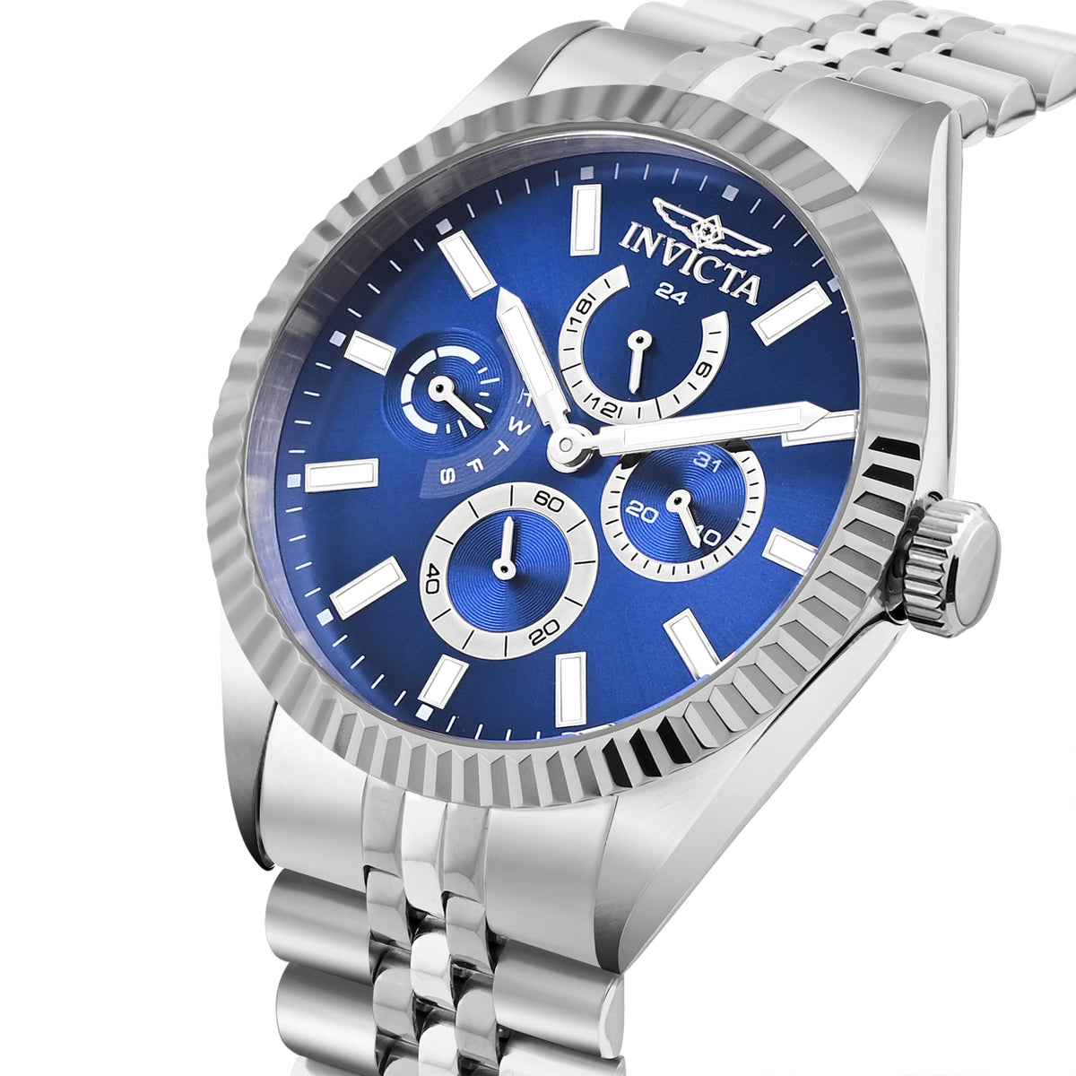 Invicta Specialty Quartz Blue Dial Analog Watch For - Gents 49536