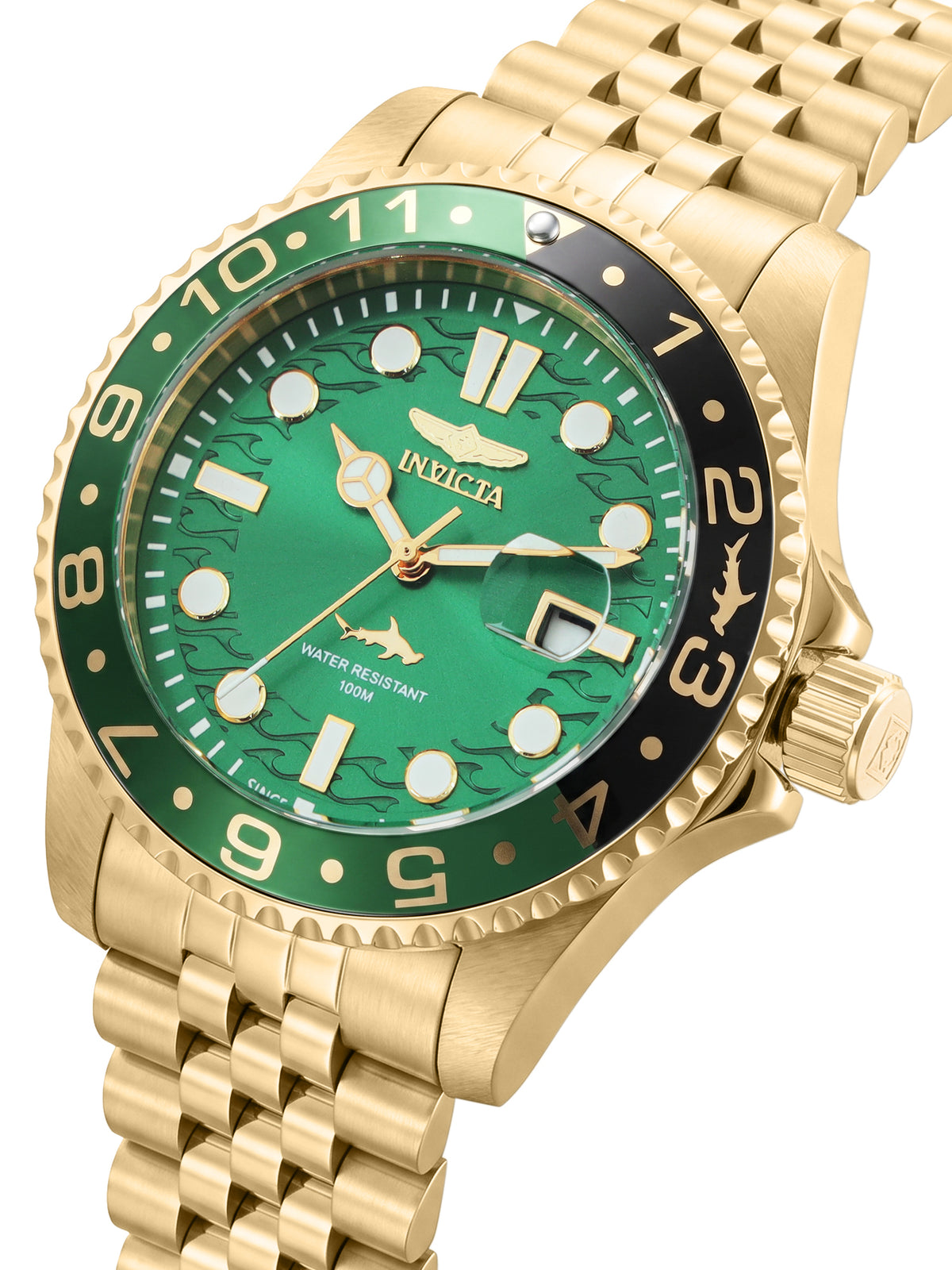 Invicta by Activa Pro Driver Green Dial Analog Watch - For Gents 50810