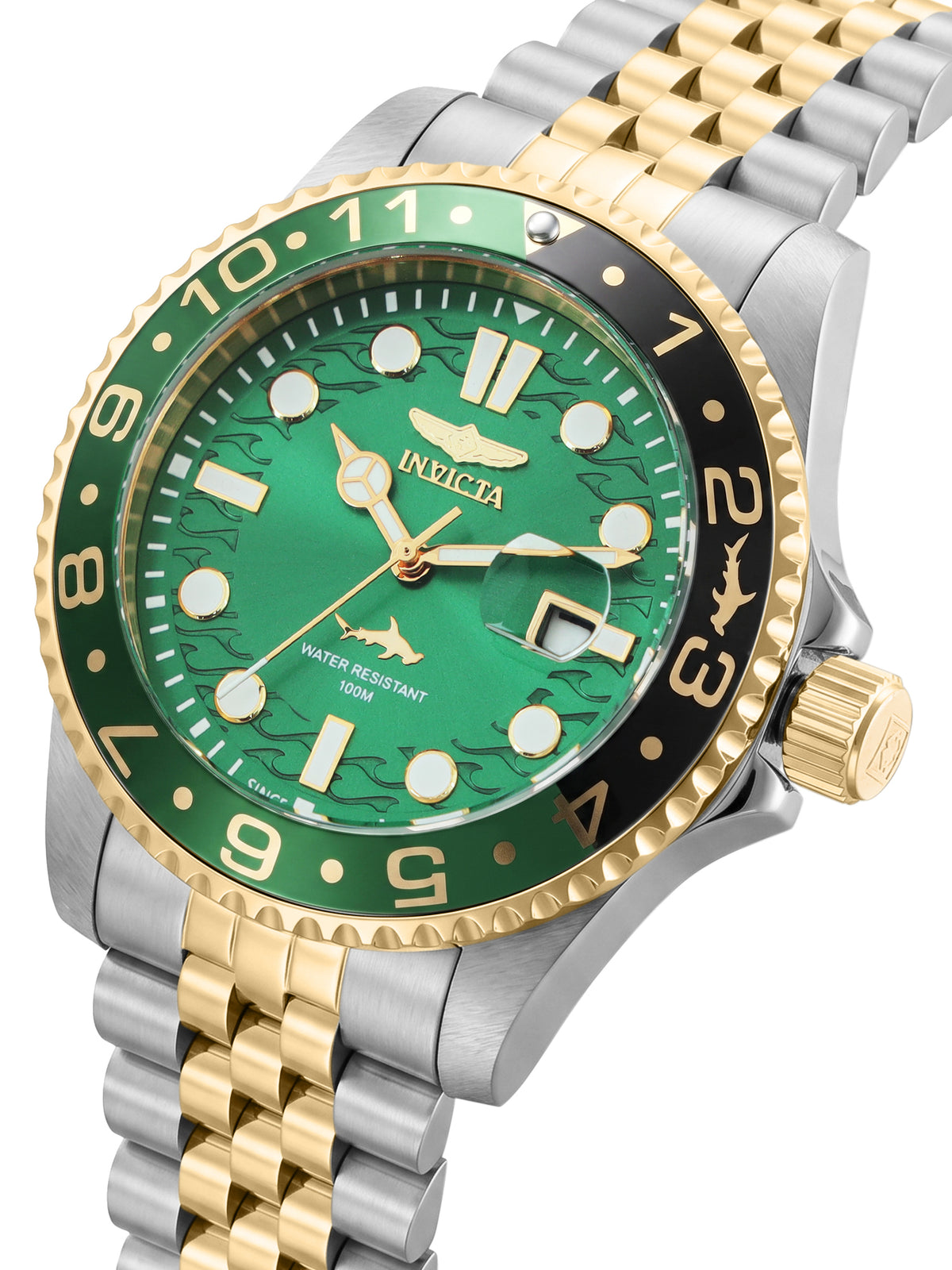 Invicta by Activa Pro Driver Green Dial Analog Watch - For Gents 50811