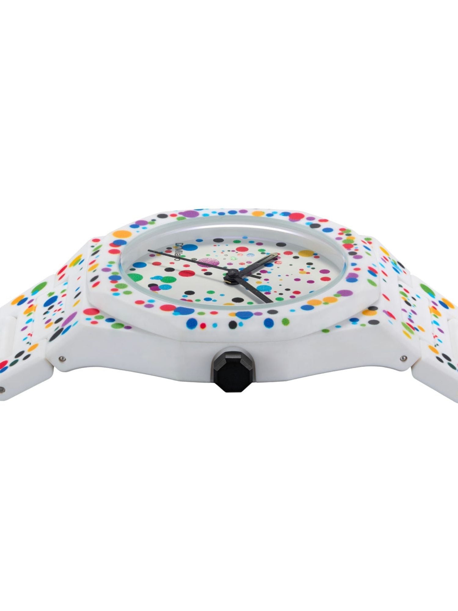 D1 Milano POLYCARBON White Dial Quartz Analog Watch - For Men PCBU12