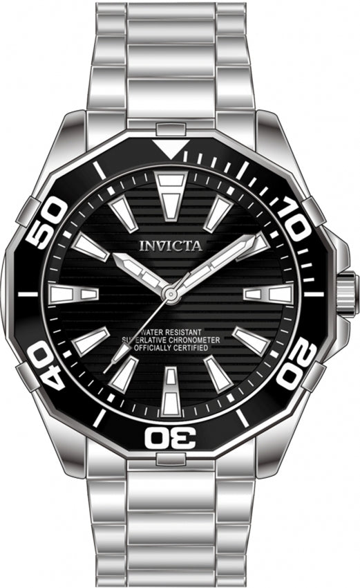 Invicta Pro Diver Quartz Black Dial Analog Watch For - Gents 69242