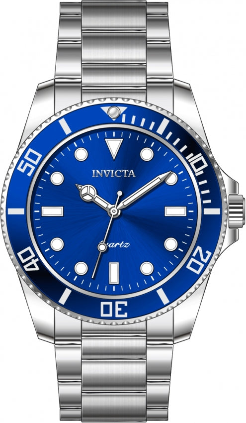 Invicta Pro Diver Quartz Blue Dial Analog Watch For - Gents 69402