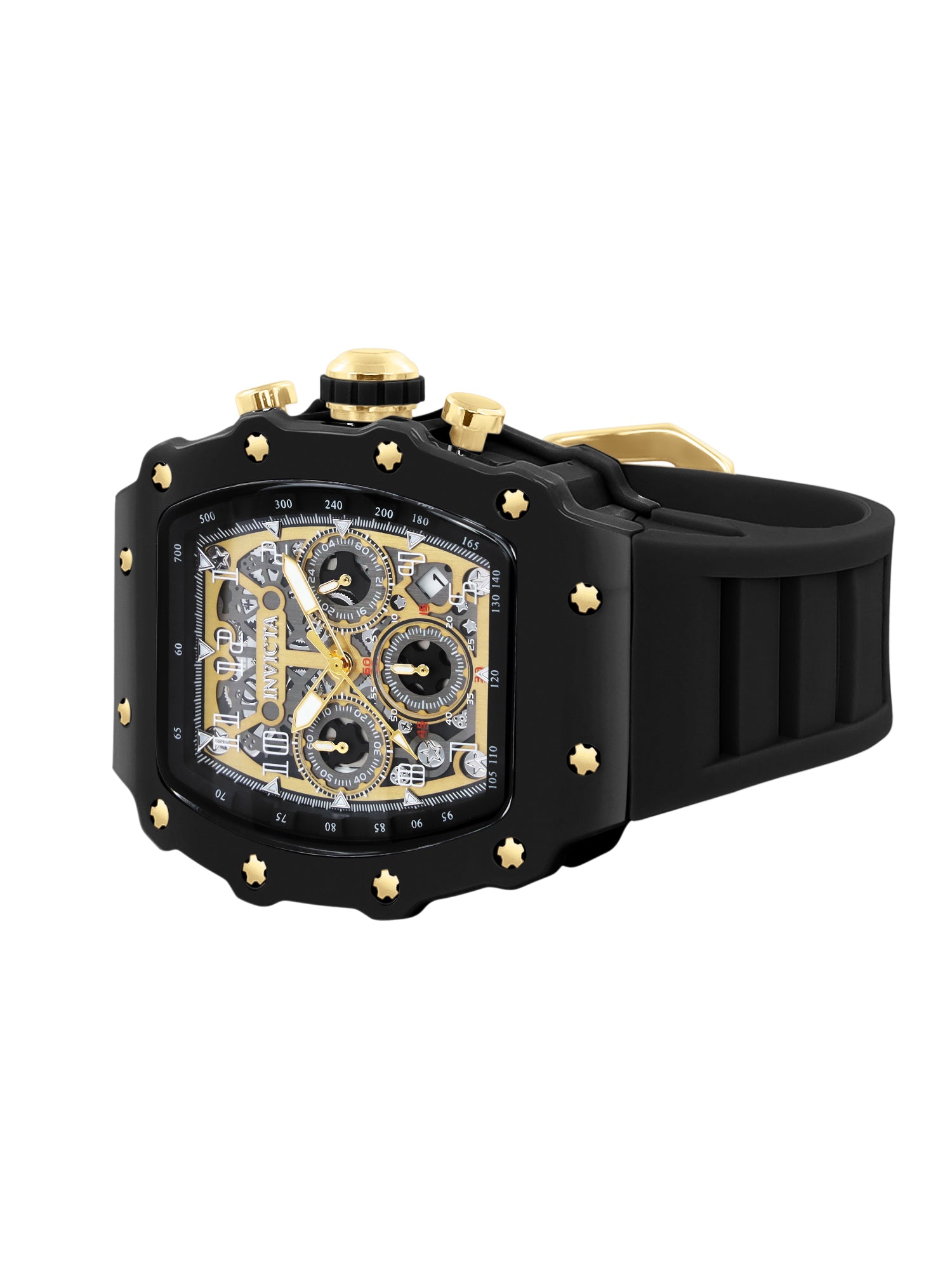 Invicta Racing Quartz Silver Dial Analog Watch For Gents - 69693