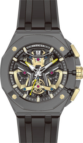 Invicta Racing Quartz Black Dial Analogue Watch for Men - 69942