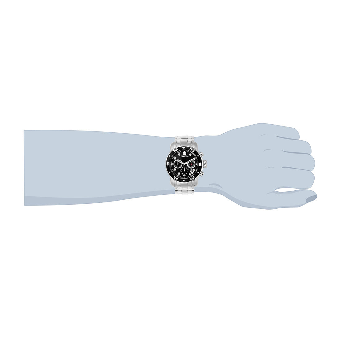 Invicta Pro Diver - Scuba Analog Black Dial MenS Watch-0069