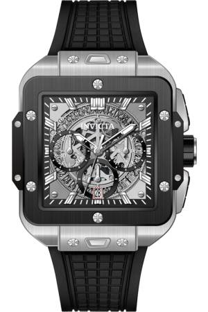 Invicta S1 Rally Quartz Black Dial Analogue Watch for Men - 70214