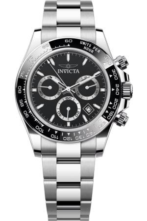 Invicta Specialty Quartz Black Dial Analogue Watch for Men - 70918