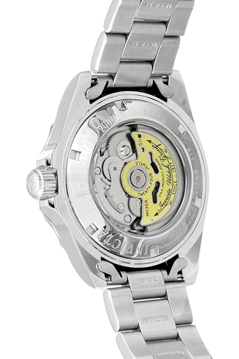 Invicta Stainless Steel Pro-Diver Analog Black Dial Men Watch-8926, Silver Band