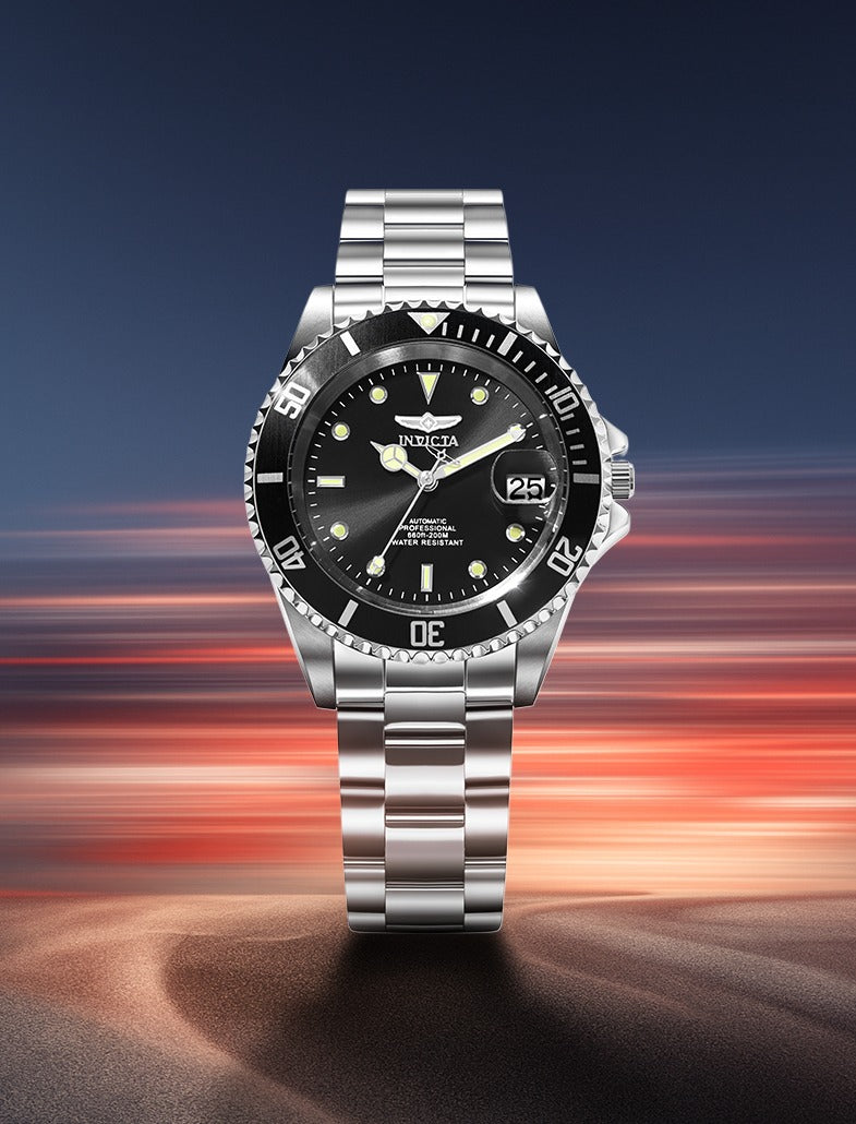 Invicta Pro-Diver Analog Black Dial Men&