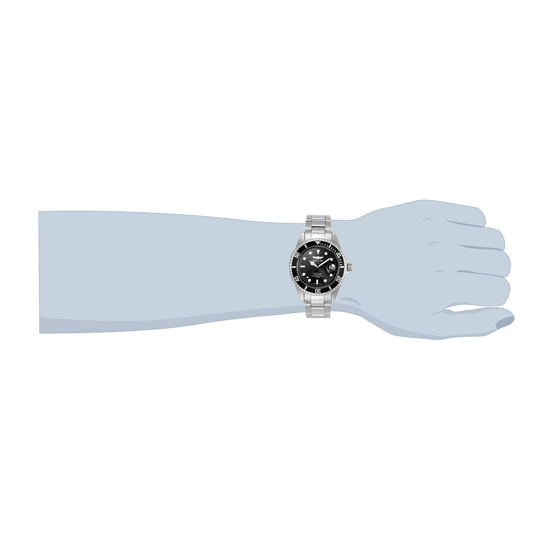 Invicta MenS 8932Ob Pro Diver Analog Quartz Silver Stainless Steel Watch