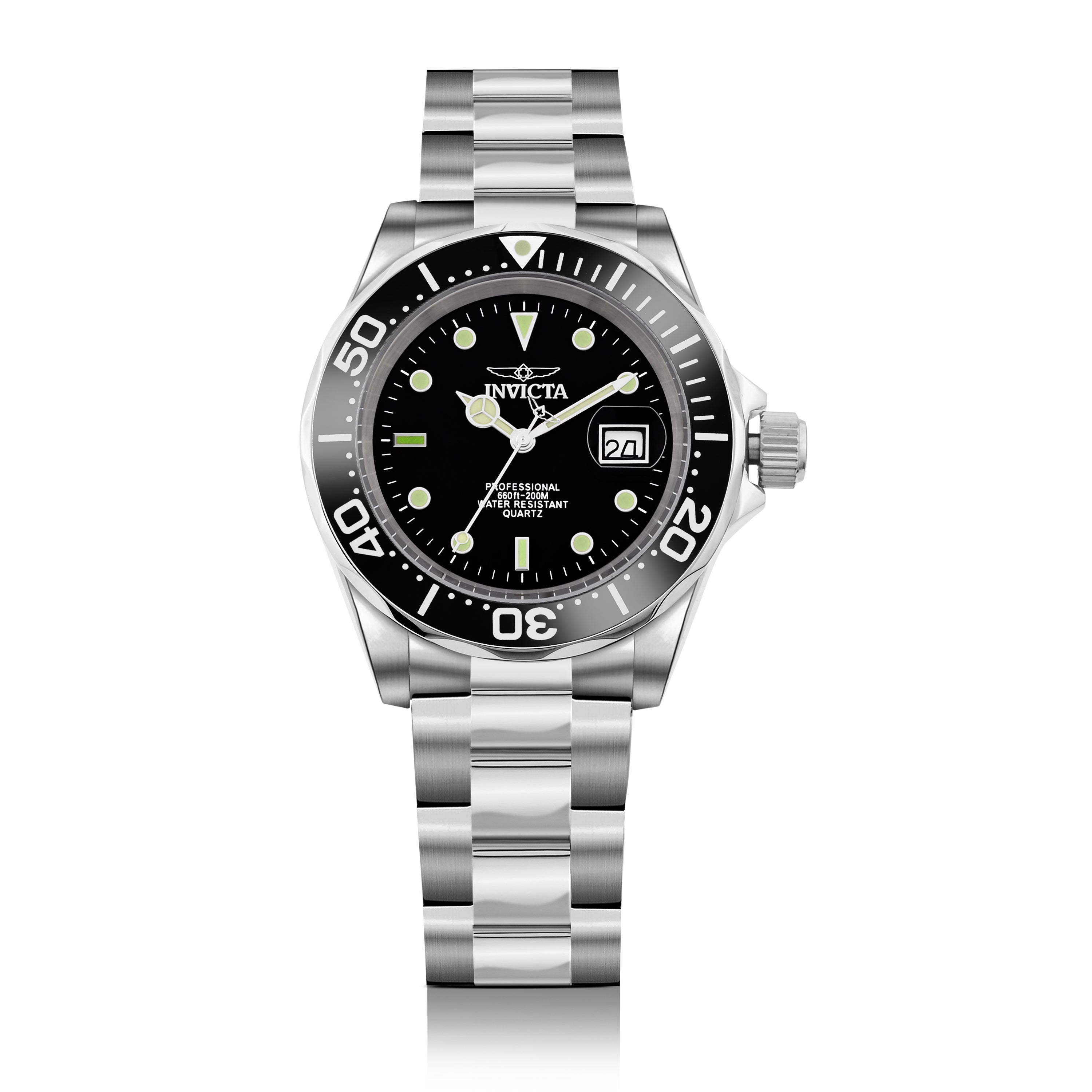 Invicta Pro Diver Quartz Black Dial Analog Watch For - Gents 9307