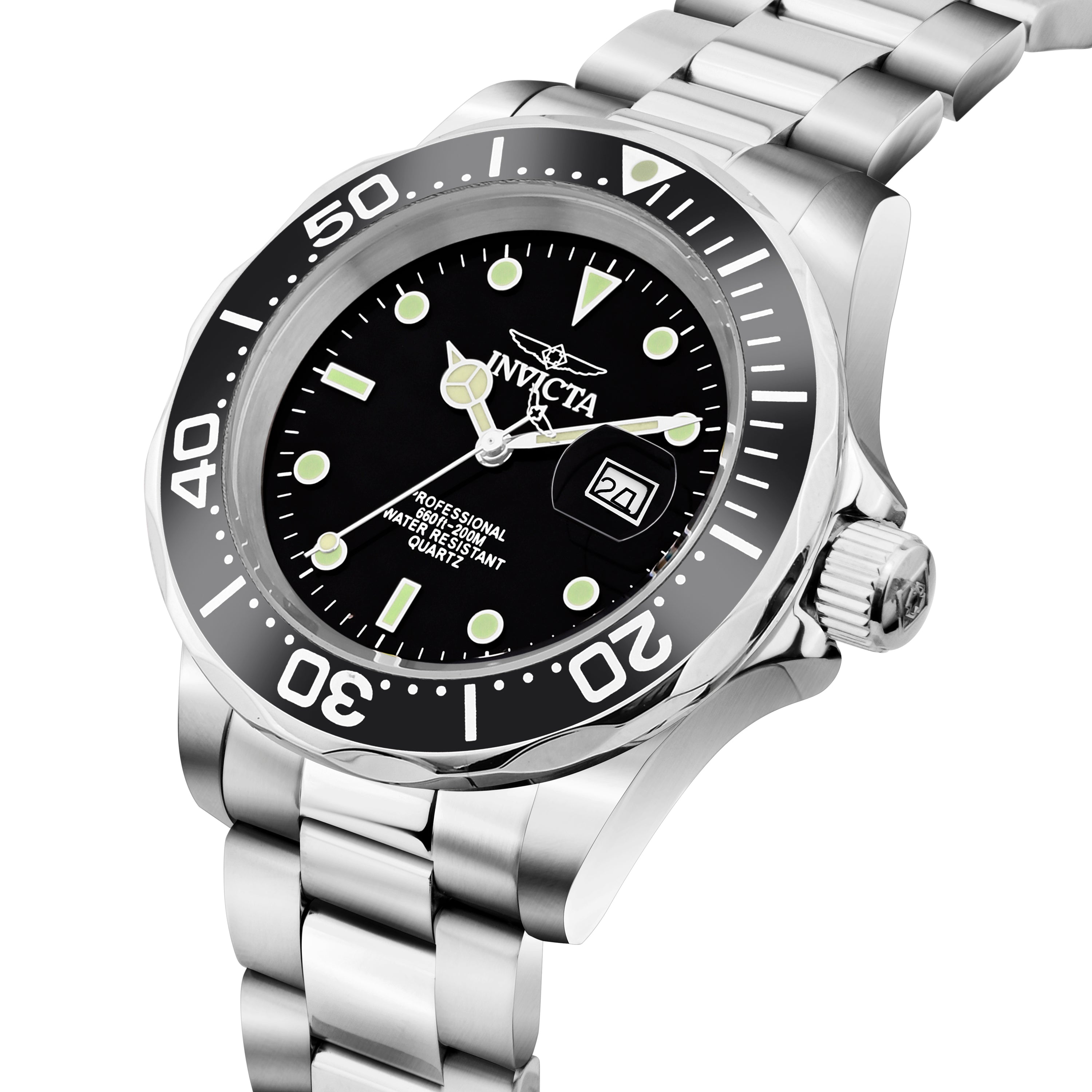 Invicta Pro Diver Quartz Black Dial Analog Watch For - Gents 9307