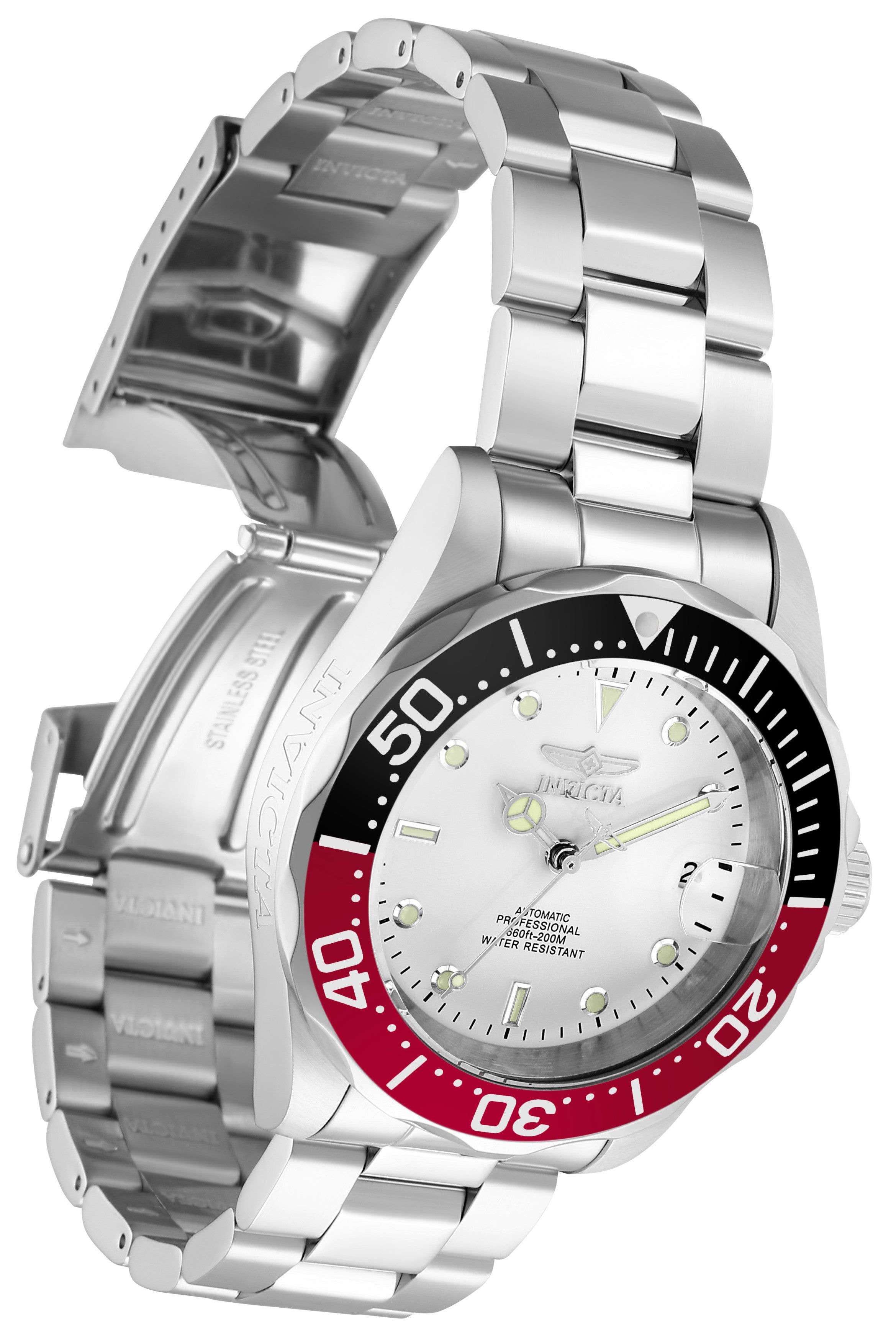 Invicta Pro Diver Automatic White Dial Analog Watch For - Gents 9404