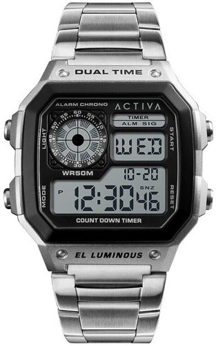 Invicta Digital Essentials Black Dial Analogue Watch for Men - ACW1335-002