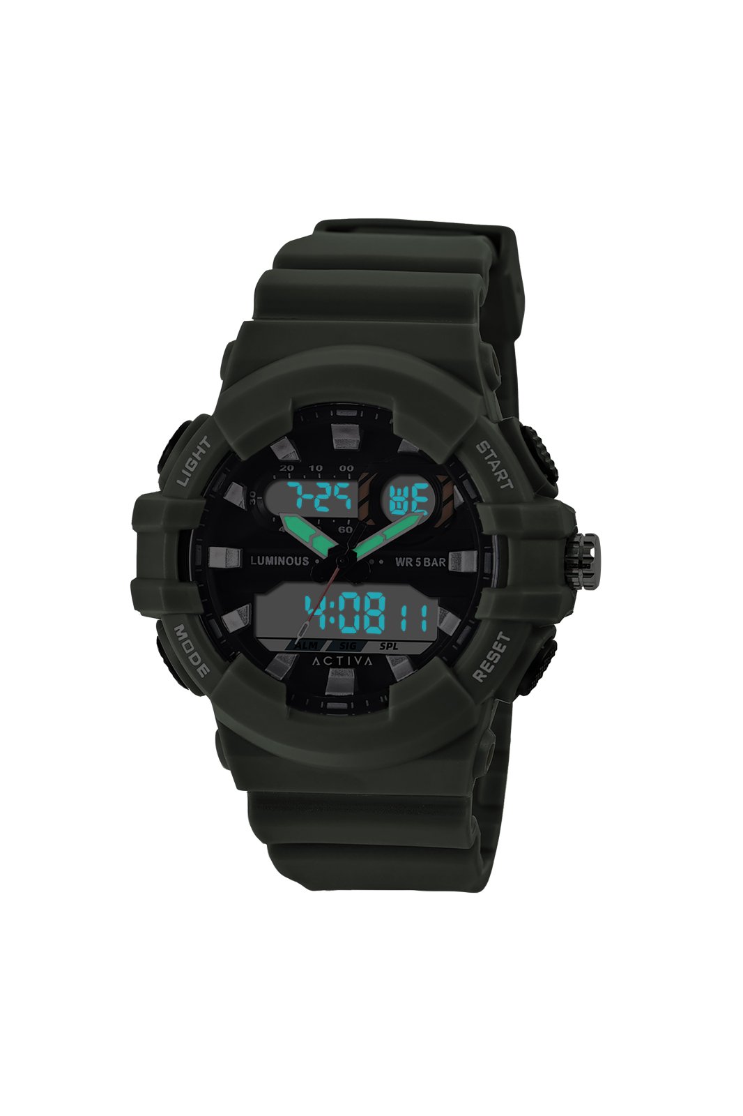 Activa By Invicta Black Dial Digital Watch For Unisex - ACW496-003