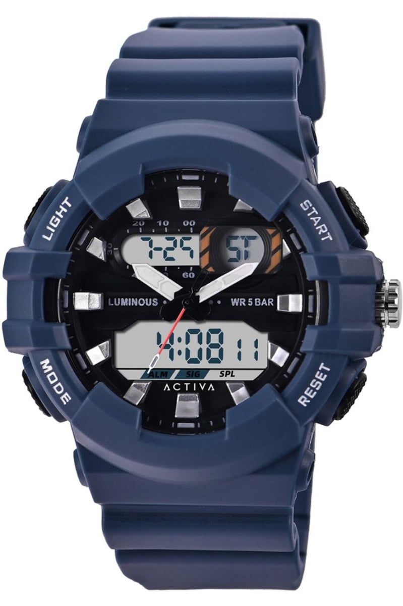 Activa By Invicta Black Dial Digital Watch For Unisex -ACW496-005