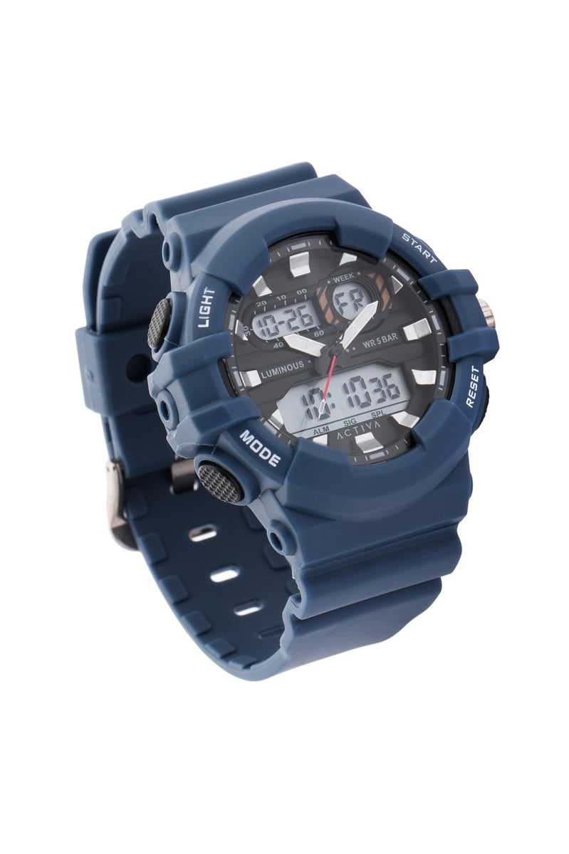 Activa By Invicta Black Dial Digital Watch For Unisex -ACW496-005