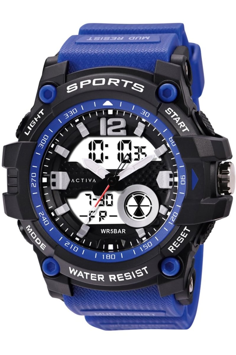 Activa By Invicta Black Dial Digital Watch For Unisex - ACW497-004